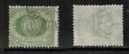 SAN MARINO   Scott # 6 USED (CONDITION AS PER SCAN) (Stamp Scan # 899-1) - Oblitérés