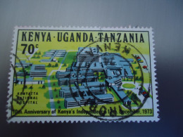 KENYA UGANDA  TANZANIA USED    WITH POSTMARK - Kenya, Uganda & Tanzania
