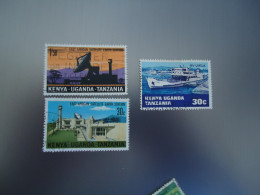 KENYA UGANDA  TANZANIA USED  STAMPS  3 SHIPS STATION     WITH POSTMARK - Kenya, Oeganda & Tanzania