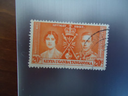 KENYA UGANDA  TANZANIA USED  STAMPS CORONATION - Kenya, Oeganda & Tanzania