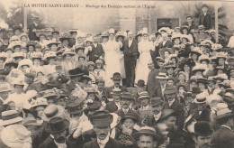 Cpa  La Mothe St Heray Mariage Des Rosières Sortant De L'église - La Mothe Saint Heray