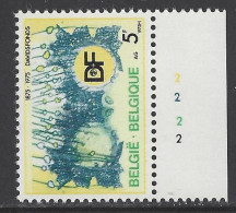 Belgique - 1975 - COB 1757 ** (MNH) - Planche 2 - 1971-1980