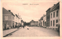 CPA   Carte Postale Belgique Hannut  Marché Aux Porcs VM66510ok - Hannuit