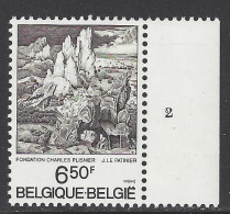 Belgique - 1976 - COB 1830 ** (MNH) - Planche 2 - 1971-1980