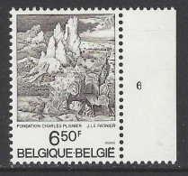 Belgique COB 1830 ** (MNH) - Planche 6 - 1971-1980