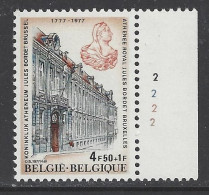 Belgique COB 1843 ** (MNH) - Planche 2 - 1971-1980