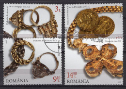 S2432 - ROMANIA ROUMANIE Mi N°6939/42 - Used Stamps