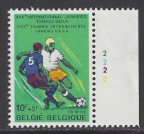 Belgique COB 1851 ** (MNH) - Planche 2 - 1971-1980