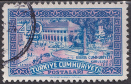 1960 Türkei, Mi:TR 1765, Sn:TR 1484, Yt:TR 1558, Cyprus - Usati