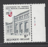 Belgique - 1978 - COB 1906 ** (MNH) - Planche 2 - 1971-1980