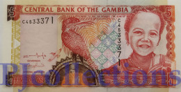 GAMBIA 5 DALASIS 1996 PICK 20a UNC - Gambie