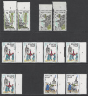 Belgique - 1979 - COB 1947 à 1950 ** (MNH) - Numéros De Planche, Série Incomplète - 1971-1980