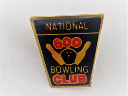 PINS  SPORTS CLUB DE BOWLING NATIONAL 600 / 33NAT - Bowling