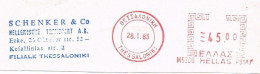 Griechenland Freistempel Thessaloniki. Spedition Schenker - Meterstamp, EMA - Marcophilie - EMA (Empreintes Machines)