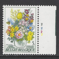 Belgique COB 1966** (MNH) - Planche 2 (1) - 1971-1980