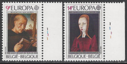 Belgique - 1980 - COB 1972 à 1973 ** (MNH) - Planche 1 - 1971-1980