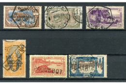 !!! GABON & MOYEN CONGO : LOT D'OBLITÉRATIONS DONT MARITIMES - Used Stamps