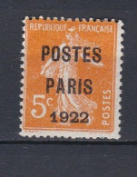 N° 36 Timbres Préoblitéré:Beau  Timbre Neuf Impeccable Sans Charnière - 1893-1947