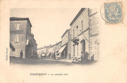 CPA 47 TOMBEBOEUF LA GRANDE RUE - Autres & Non Classés