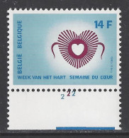 Belgique COB 1992 ** (MNH) - Planche 2 - 1971-1980