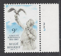 Belgique - 1980 - COB 1993 ** (MNH) - Planche 3 - 1971-1980