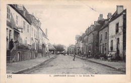 FRANCE - 23 - JARNAGES - La Grande Rue - Carte Postale Ancienne - Other & Unclassified