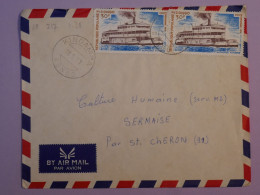 AU23  CONGO   BELLE LETTRE 1977 KITAMBA A ST CHERON  ++AFF. PLAISANT + - Briefe U. Dokumente