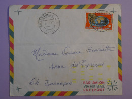 AU23  CONGO   BELLE LETTRE 1967JURANCON A  ++AFF. PLAISANT + - Lettres & Documents