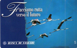 ITALY - MAGNETIC CARD - TELECOM - PRIVATE RESE PUBBLICHE - 297 - BANCA DI SASSARI - BIRD - MINT - Private New Editions