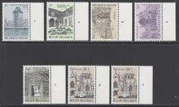 Belgique - 1982 - COB 2054 à 2059 ** (MNH) - Numéros De Planche - 1971-1980