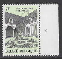 Belgique COB 2055 ** (MNH) - Planche 4 - 1971-1980