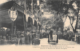 CPA 47 ALLEMANS DU DROPT INAUGURATION MONUMENT - Autres & Non Classés