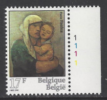Belgique COB 2063 ** (MNH) - Planche 1 - 1971-1980