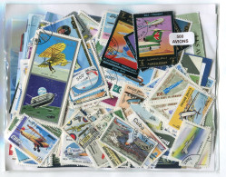 Offer   Lot Stamp - Paqueteria -   500 Sellos Diferentes Aviación  (Mixed Cond - Vrac (max 999 Timbres)