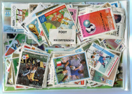 Offer   Lot Stamp - Paqueteria -   500 Sellos Diferentes Futbol  (Mixed Condit - Vrac (max 999 Timbres)