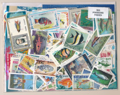 Offer   Lot Stamp - Paqueteria -   500 Sellos Diferentes Peces  (Mixed Conditi - Vrac (max 999 Timbres)