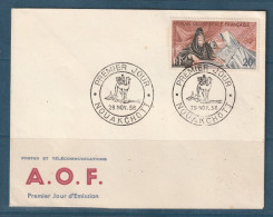 AOF - FDC - Premier Jour Nouakchott Le 29 Novembre 1959 - Lettres & Documents