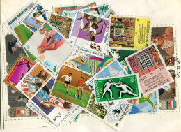 Offer   Lot Stamp - Paqueteria -   50 Sellos Diferentes Deportes  (Mixed Condi - Vrac (max 999 Timbres)