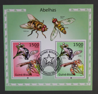 GUINEE BISSAU Abeilles, Abeille, Abejas, Bees. Yvert BF N°532. Oblitéré. Used Emis En 2010 - Honeybees