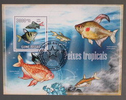 GUINEE BISSAU Poissons, Poisson, Fish, Pez, Pescados Yvert BF N° 492 Oblitéré. Used Emis En 2009 - Fische