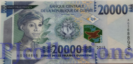 GUINEA 20000 FRANCS 2015 PICK 50 UNC - Guinée