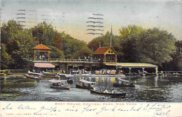 Boat House Central Park ,New York 1906 AKS - Parques & Jardines