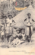 NOUVELLE CALEDONIE - Case Et Femmes Canques De PIERRA - Editeur J Raché - Carte Postale Ancienne - Nouvelle Calédonie