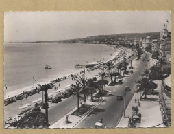 FR.- FRANKRIJK, NICE. LA PROMENADE DES ANGLAIS VUE PRISE DE L'HOTEL RUHL. OLD CARS. 1951. - Transport Urbain - Auto, Autobus Et Tramway