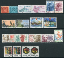 NORWAY 1986 Complete Year Issues Except Block Used.  Michel 940-60 - Usados