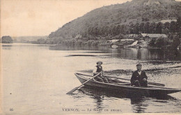 FRANCE - 27 - VERNON - La Seine En Amont - Barque - Carte Postale Ancienne - Vernon