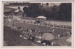 Teufen Schwimmbad - AUSLANDPOST: Gelaufen 1950 Nach DUNFERMLINE (Schottland) - Teufen