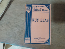 96 //  RUY BLAS / L'OEUVRE DE VICTOR HUGO N°20 - Auteurs Français