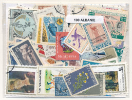 Offer   Lot Stamp - Paqueteria -  Albania 100 Sellos Diferentes  (Mixed Condit - Vrac (max 999 Timbres)