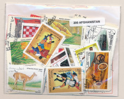 Offer   Lot Stamp - Paqueteria -  Afghanistan 200 Sellos Diferentes   (Mixed C - Vrac (max 999 Timbres)